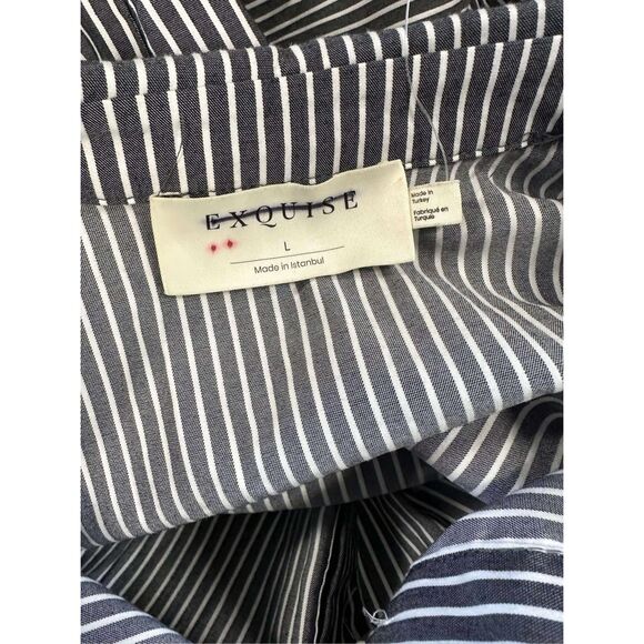 New Anthropologie The Tobie Button-Front Pleated Shirt Dress by Exquise Mini Lar - Picture 5 of 9